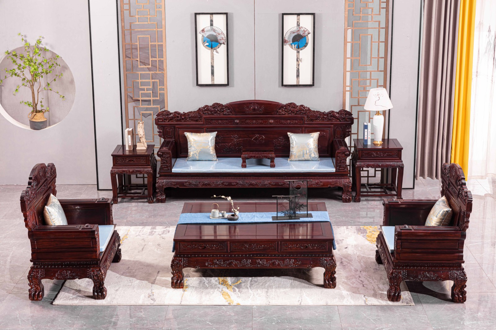 3黑酸枝沙發(fā)2